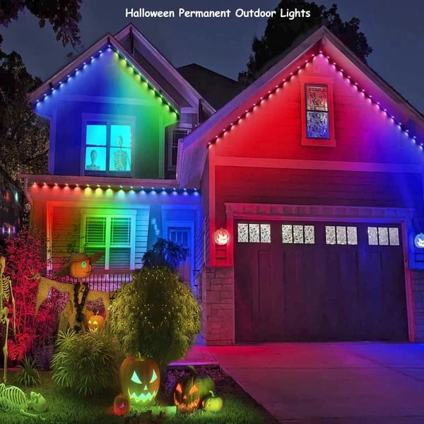 Rainbow LED Outdoor Lights – Customizable, Durable, and Weatherproof