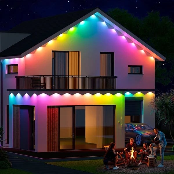 Rainbow LED Outdoor Lights – Customizable, Durable, and Weatherproof